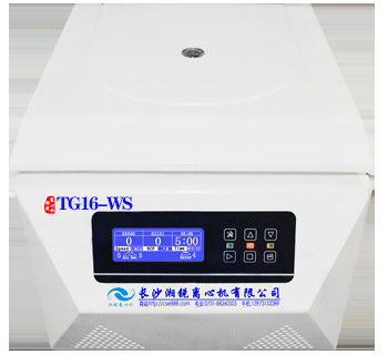 TG16-WS Desktop High Speed Centrifuge Device 16600r/Min Max Speed CE Approved