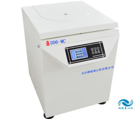 Programmable Low Speed Centrifuge Machine 4x100ml Capacity 6000r/min Max Speed