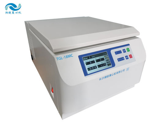 4x100ml Compact High Speed Centrifuge Machine With 9 Program Speed Increase Curves