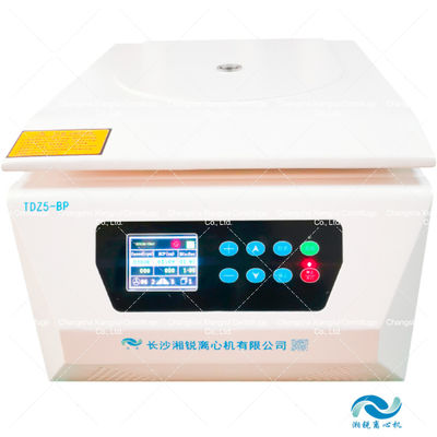 5500r/min Max Speed Benchtop Centrifuge Machine 4x100ml Capacity Low Noise Operation