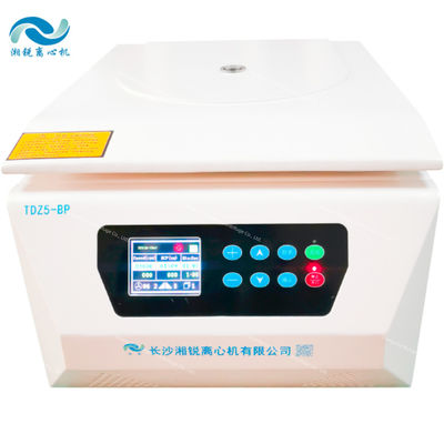 4x100ml Capacity Benchtop Low Speed Centrifuge Machine Max 5500r/min Speed 5350xg Rcf