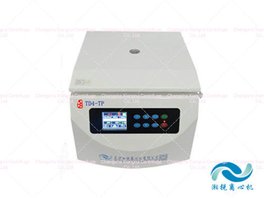 Low Noise 1280xg TD4-TP PRP Centrifuge Machine With 12X2ml Rotor Capacity