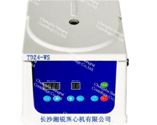 TDZ4-WS Desktop Low Speed Centrifuge Machine Maximum Speed 4000r/Min 2150xg