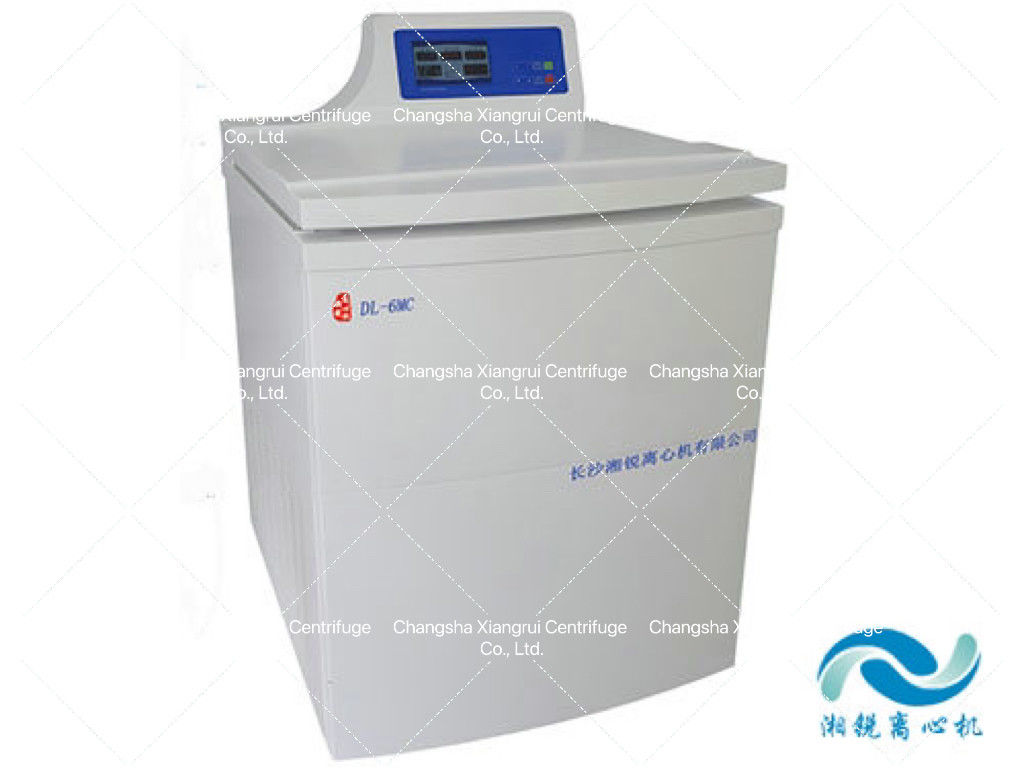 Low Speed Refrigerated Centrifuge Machine 6000r/Min 6x1500ml Capacity For Blood Bags