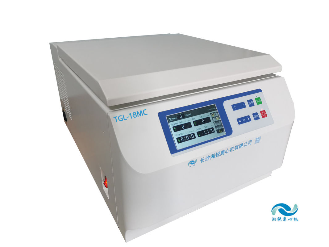 18500r/min High Speed Centrifuge Machine 68kg Weight <58dB(A) Noise Level
